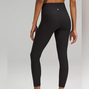 LuLuLemon Align Black High-Waisted Ribbed Leggings Size 4